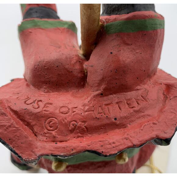 Vintage 1993 House Of Hatten Child On Horse Nutcracker Ornament With Tag HTF - Picture 5 of 7